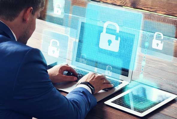 Cyber security for electronic devices.
